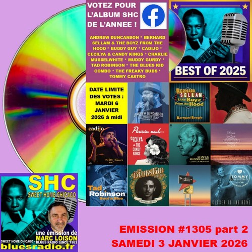 SWEET HOME CHICAGO #1305 part 2 - 3 janvier 2026